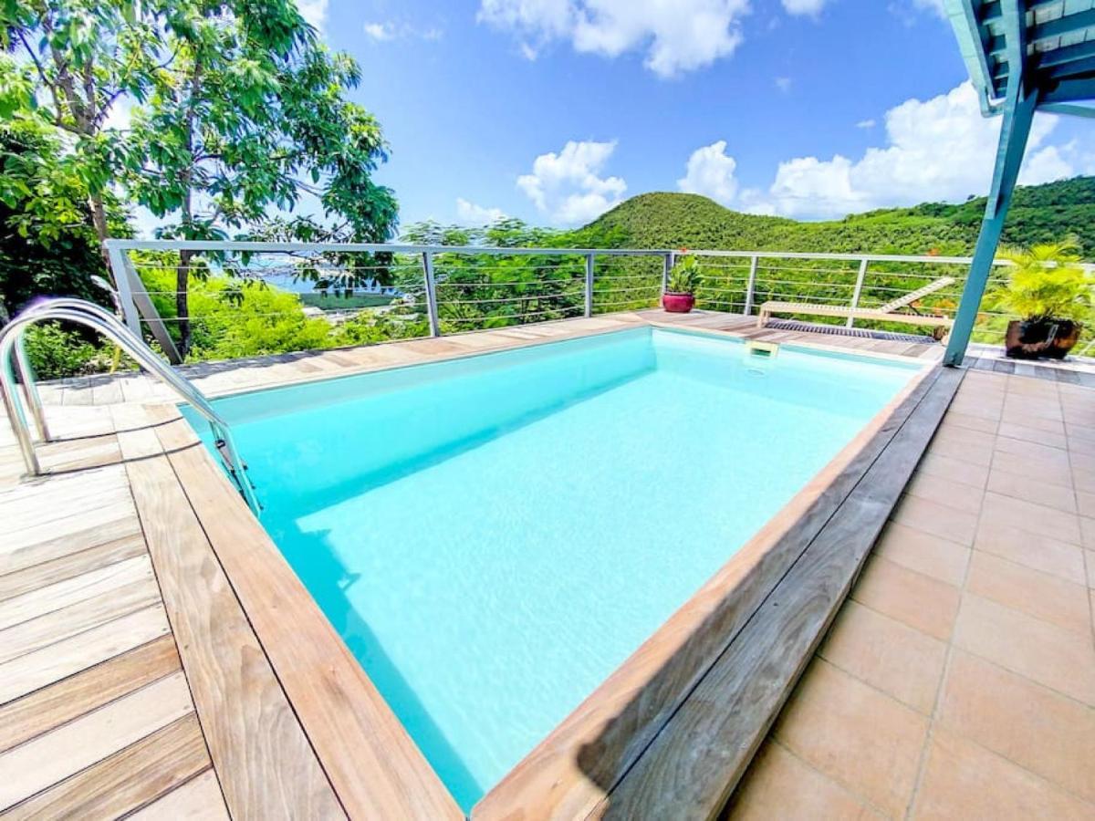Aquamarine, Private Room In Villa Casa Blue Pool Sea View Koolbaai Exterior foto